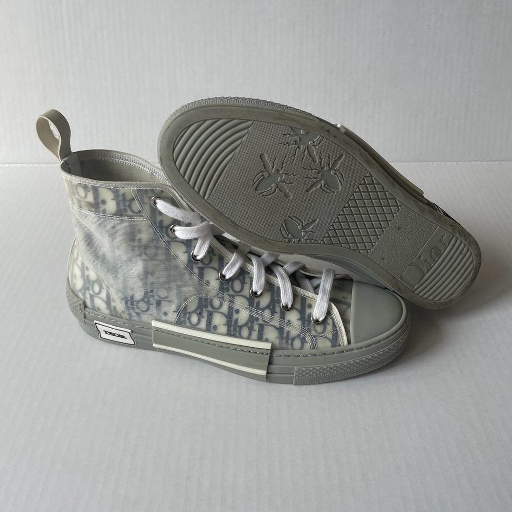 Dior Men’s White and Gray Sneakers - Picture 2 of 10